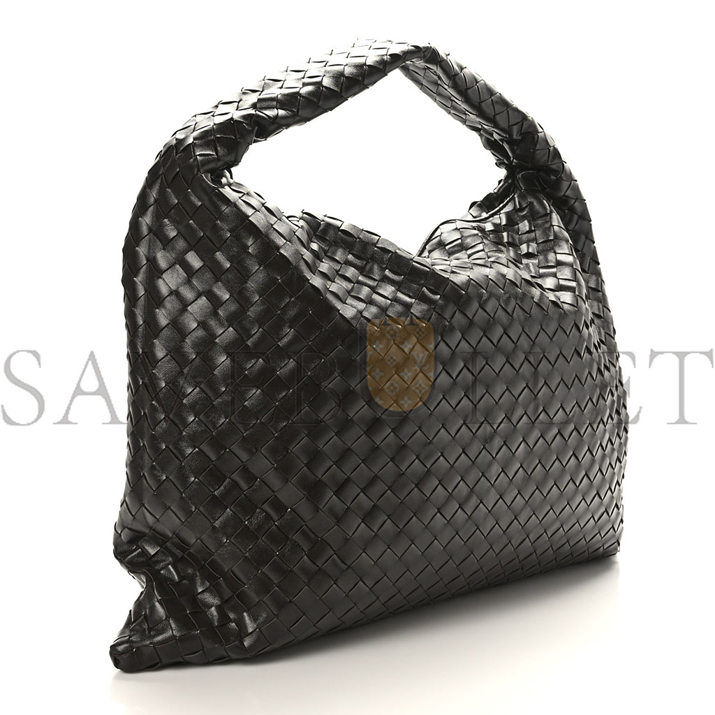 bo*te*ga Ve*ne*ta nappa intrecciato large hop ebano (56*43*8cm)